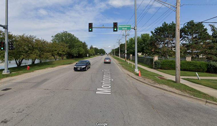 Unexpected Road Closure Disrupts Aurora's Montgomery Road