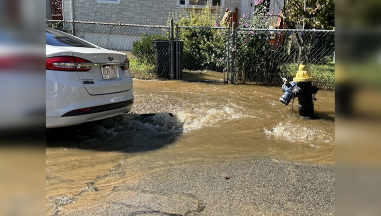 Unforeseen Water Main Break Floods Boston Neighborhood