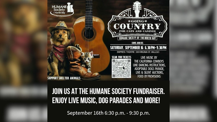 Unleash Your Inner Cowboy at Humane Society's Grand Gala in Vallejo