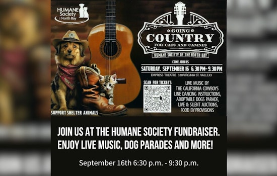 Unleash Your Inner Cowboy at Humane Society's Grand Gala in Vallejo