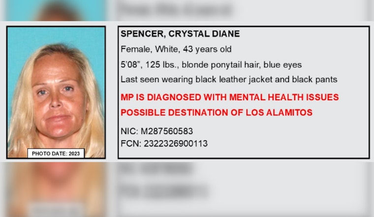 Urgent Search for Missing South El Monte Woman with Mental Health Issues: Los Angeles SD Seeks Public's Help