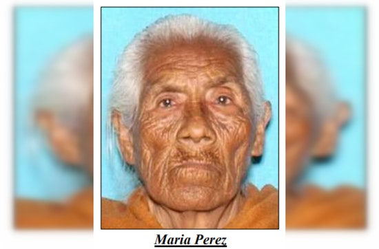 Los Angeles Police Urgent Search Underway for Missing 91-Year-Old Dementia Patient, Maria Perez