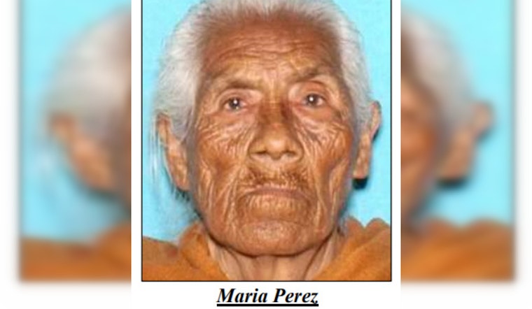 Los Angeles Police Urgent Search Underway for Missing 91-Year-Old Dementia Patient, Maria Perez