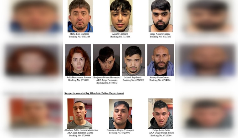 13 Suspects Nabbed in L.A. Burglary Syndicate Crackdown, Over $1M in Luxury Goods Recovered