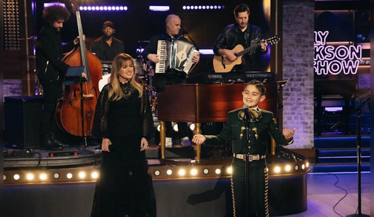 9-Year-Old World's Youngest Mariachi from San Antonio wows on "The Kelly Clarkson Show"