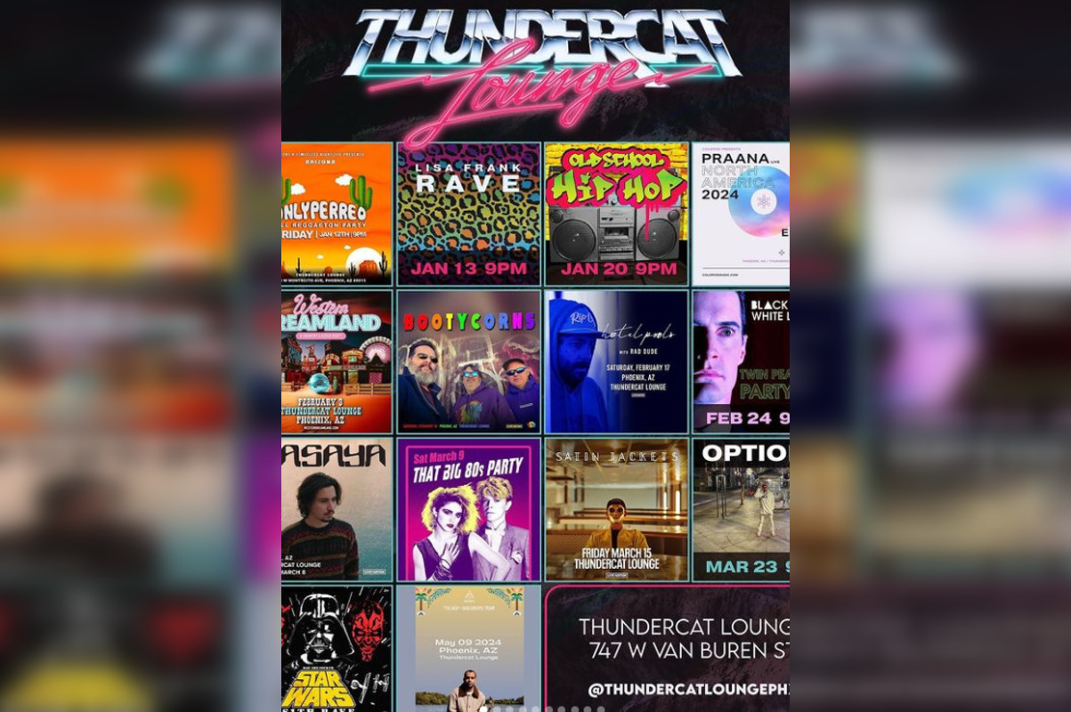 '90s Nostalgia Hits Phoenix with Debut of Thundercat Lounge's Retro