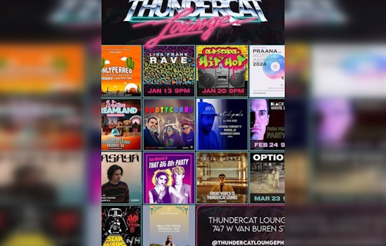 '90s Nostalgia Hits Phoenix with Debut of Thundercat Lounge's Retro Dance Club Experience