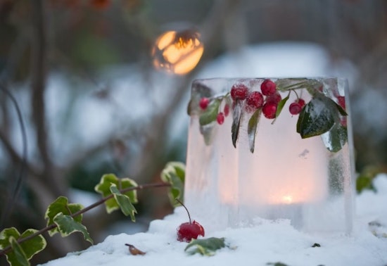 Find Warmth in Ice Lantern Workshops Hosted by 'Ice Wrangler' Jennifer Hedberg
