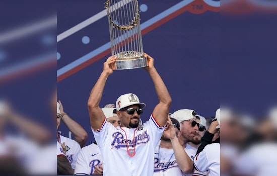 Texas Rangers Celebrate World Series Win with Free 14-City Trophy Tour