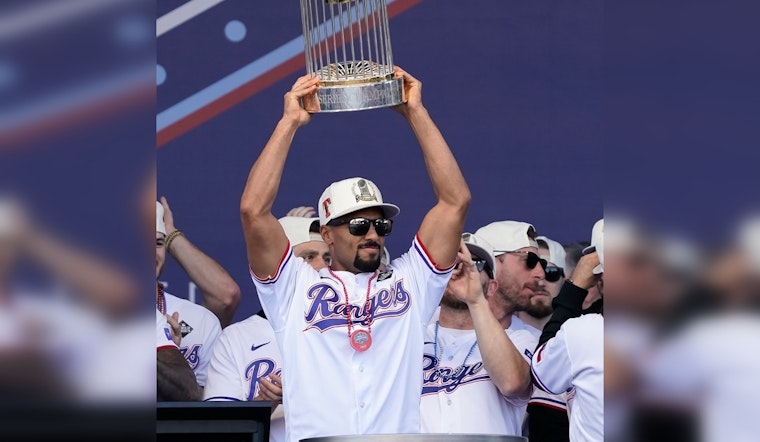 Texas Rangers Celebrate World Series Win with Free 14-City Trophy Tour