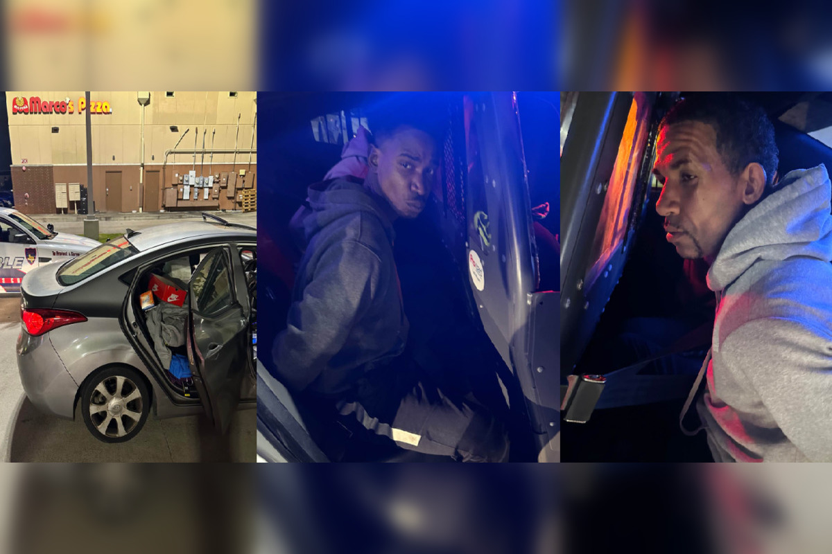 Two Men Apprehended for Alleged Shoplifting at Academy Sports, Face