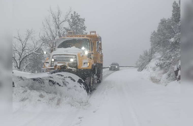 ADOT Shuts Down Major Highways Amid Winter Storm, Urges Caution for