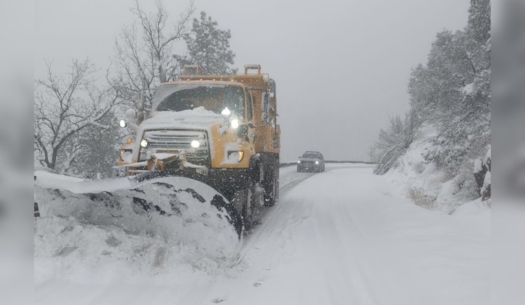 ADOT Shuts Down Major Highways Amid Winter Storm, Urges Caution for