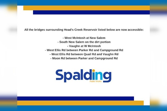 All Six Spalding County Bridges Reopen After Flood Risk Precaution, Residents Resume Regular Travel