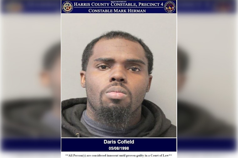 Alleged Aggravated Robber Daris Cofield Apprehended by Harris County Law Enforcement