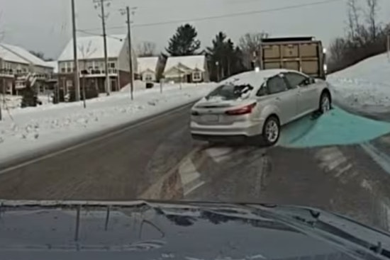 Ann Arbor Salt Truck Malfunction Leads to Pile-Up, Prompts Winter Driving Safety Reminder