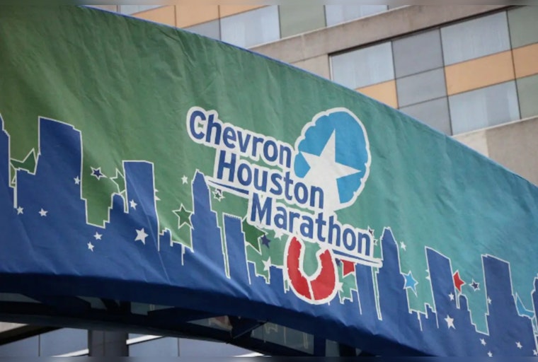 Arctic Chill Brings Ideal Running Weather for Houston Marathon Runners and Spectators