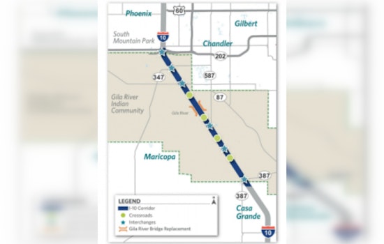 Arizona Scores $95 Million Federal Grant for I-10 Expansion, Promising Smooth Sailing for Drivers
