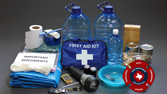 Arlington Encourages Residents to Create Emergency Kits for Severe Storm Season Preparedness