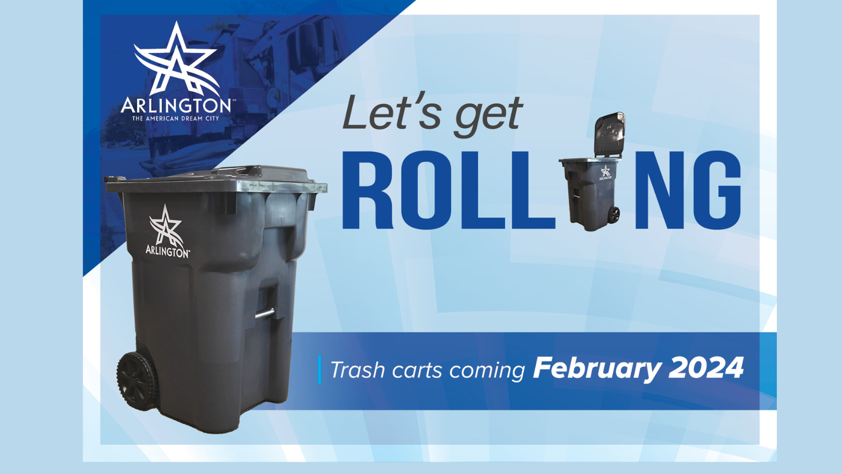 Arlington to Host Telephone Town Hall on Automated Trash