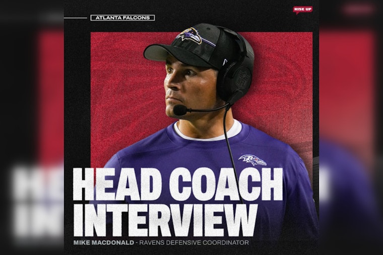 Atlanta Falcons Jumpstart Coaching Quest, Interviewing Ravens' Mike Macdonald Amid Widespread Search