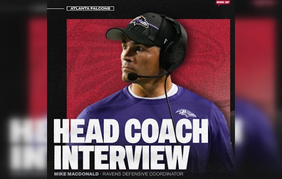 Atlanta Falcons Jumpstart Coaching Quest, Interviewing Ravens' Mike Macdonald Amid Widespread Search