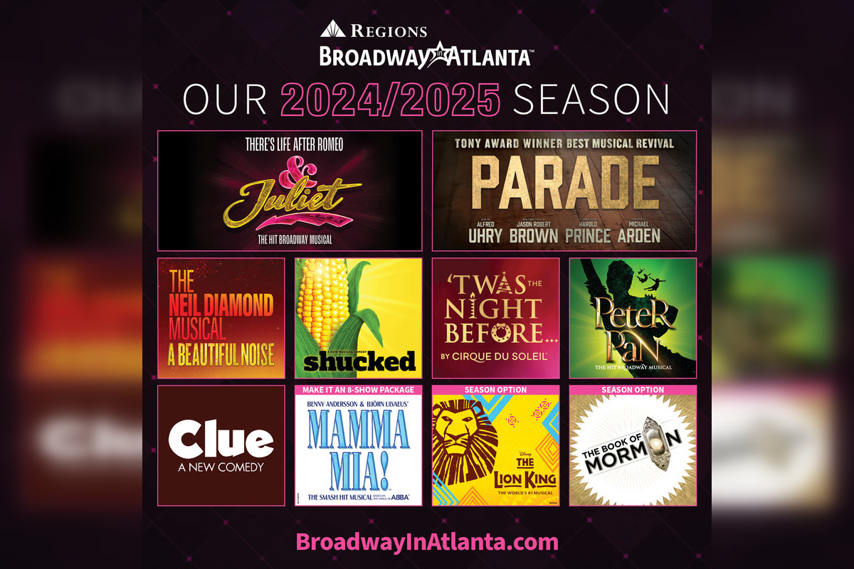 Atlanta's Fox Theatre to Host Dazzling Broadway Lineup for 2024/2025