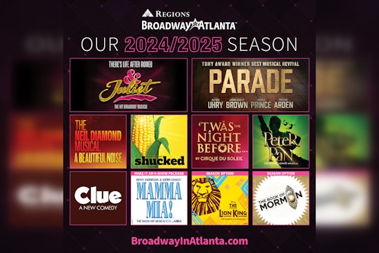 Atlanta's Fox Theatre to Host Dazzling Broadway Lineup for 2024/2025 Season Featuring 'Peter Pan,' 'Clue,' and More