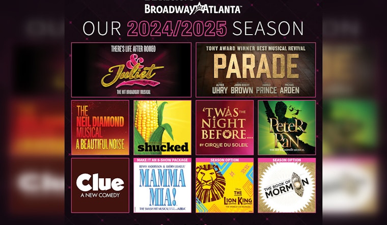Atlanta's Fox Theatre to Host Dazzling Broadway Lineup for 2024/2025 Season Featuring 'Peter Pan,' 'Clue,' and More