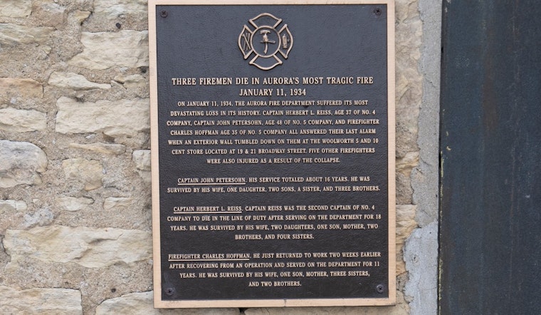 Aurora Honors Fallen Heroes on 90th Anniversary of Catastrophic Woolworth Fire