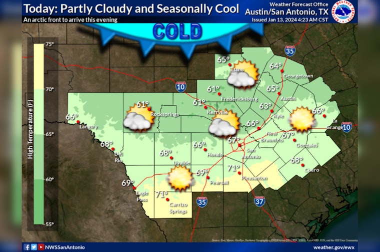 Austin Braces for Weather Whiplash with Gusty Winds, Freezing Rain, and Warming Trend Ahead