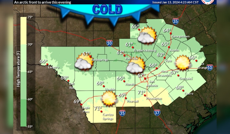 Austin Braces for Weather Whiplash with Gusty Winds, Freezing Rain, and Warming Trend Ahead