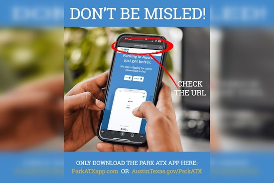 Austin Drivers Warned of Deceptive Website Imitating City's Official Park ATX App