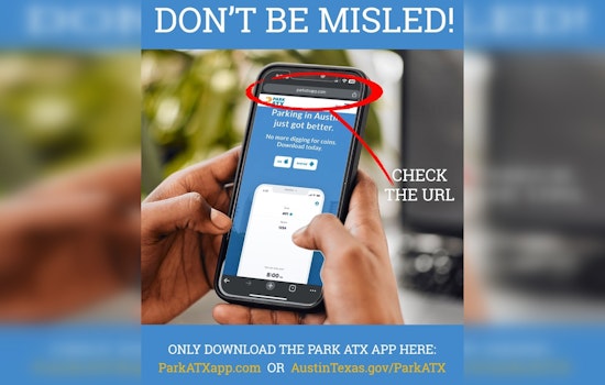 Austin Drivers Warned of Deceptive Website Imitating City's Official Park ATX App