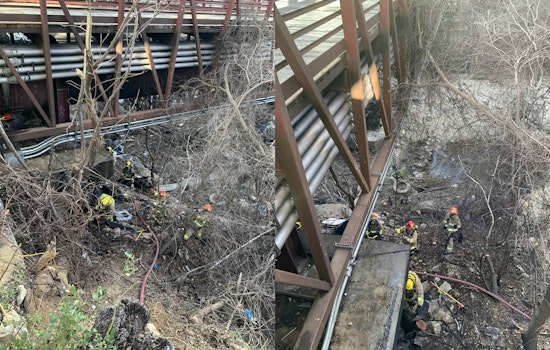 Austin Firefighters Quell Blaze Beneath Downtown Pedestrian Bridge Near Historic Site