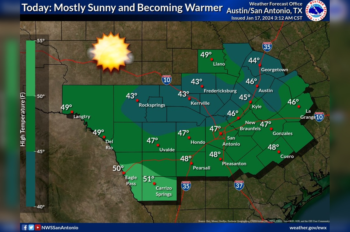 Austin on Alert for Severe Cold Snap, Hard Freeze Warning in Effect