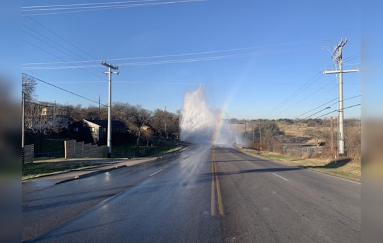 Austin Traffic Snarled by Unexpected Water Main Break on East MLK Jr. Boulevard
