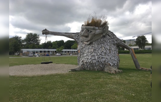Austin Welcomes a Colossal Eco-Friendly Troll Sculpture by Artist Thomas Dambo at Pease Park