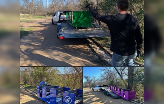 Austin's Zilker Eagle Mini Train Set for Comeback with Stylishly Renovated Cars