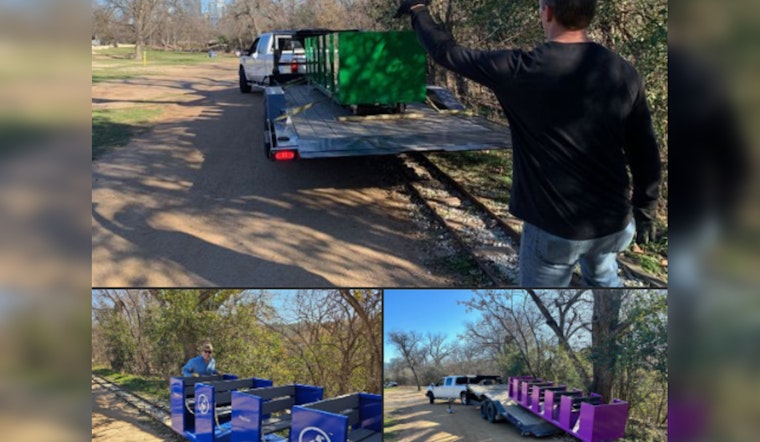 Austin's Zilker Eagle Mini Train Set for Comeback with Stylishly Renovated Cars