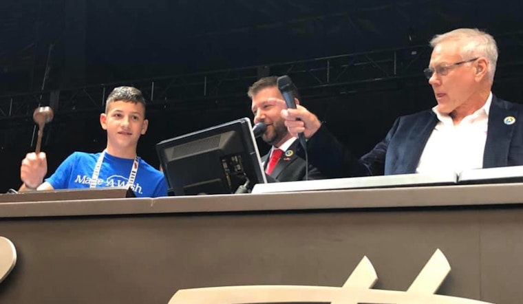 Barrett-Jackson Car Auction in Scottsdale Fuels Charitable Wishes for Arizona Teen and Iowa Youth