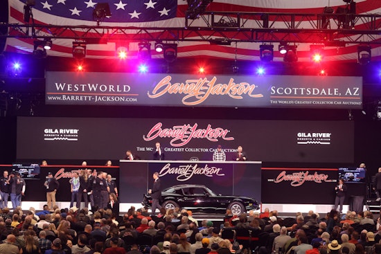 Barrett-Jackson Scottsdale Auction kicks off with glitz, gears, celebrity rides, and classic cars