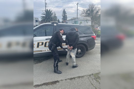 Benicia Police Nab Duo Suspected in Handgun Theft, Automated Reader Flags Vehicle