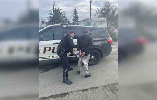 Benicia Police Nab Duo Suspected in Handgun Theft, Automated Reader Flags Vehicle