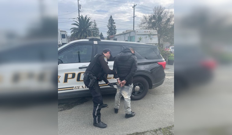 Benicia Police Nab Duo Suspected in Handgun Theft, Automated Reader Flags Vehicle