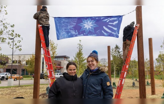 Bloomington's New South Loop Community Garden Merges Cultivation with Dakota Artistry