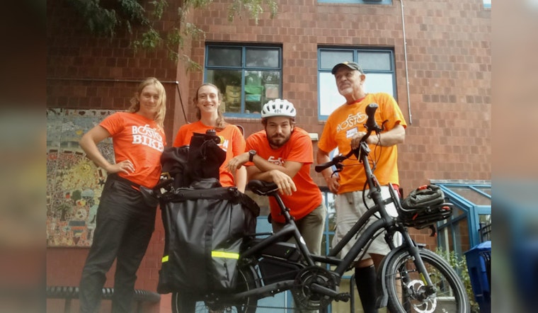 Boston City Employees Pedal Past 450 Miles in New E-Cargo Bikes Initiative for Sustainability