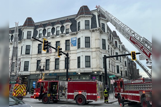 Boston Firefighters Quell Dudley Street Apartment Blaze in Roxbury, No Injuries Reported