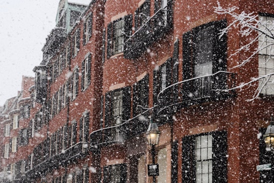 Boston Hit with Snowstorm Amid New England Wintry Weather, NWS Warns of 'Second Burst'