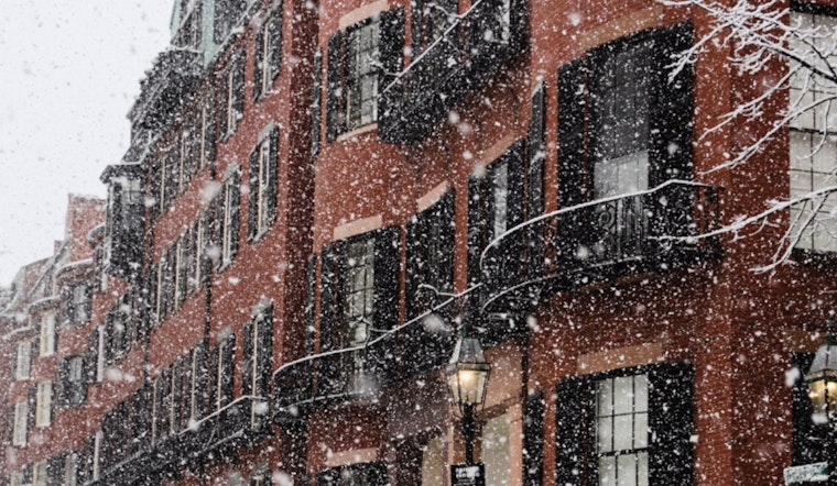 Boston Hit with Snowstorm Amid New England Wintry Weather, NWS Warns of 'Second Burst'